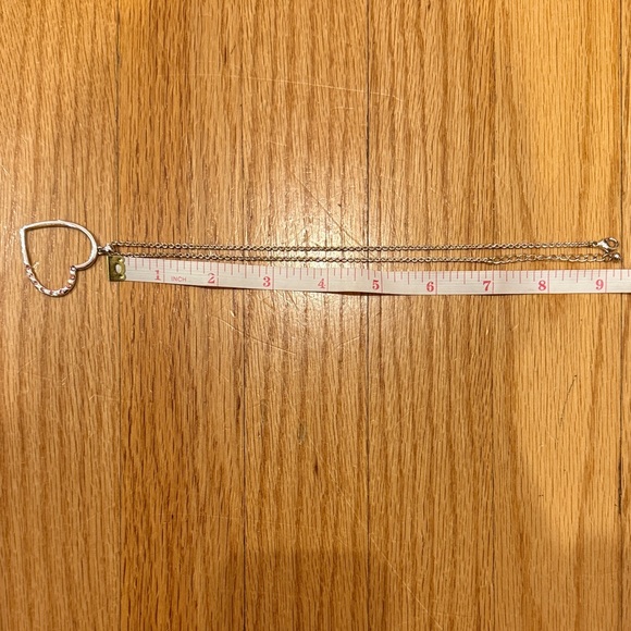 Silver Heart Pendant Necklace - Picture 3 of 3